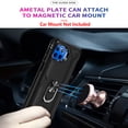 thumbnail image 6 of Motorola One 5G Case, STARSHOP Drop Protection Ring Kickstand Cover- Black, 6 of 6