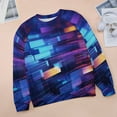 thumbnail image 6 of Sweatshirt For Womens Crewneck Colored Geometry Hoodies Teen Girls Cute, 6 of 7
