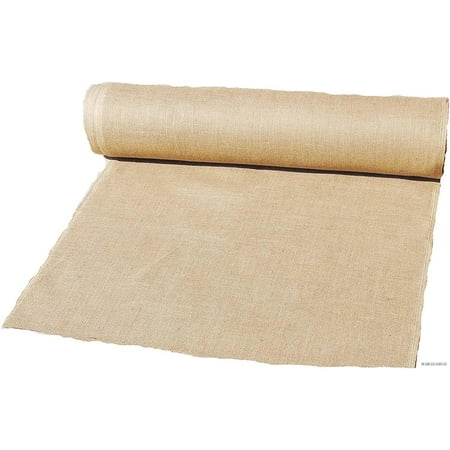

36 X 20 Yards 60 Feet Long Fabrics Sagl Jute- Fabric 10 Oz Jute Clos For Isle Runner Gardening Crafts nter ver And DIY oject (36 Inch Yards)