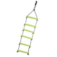 thumbnail image 2 of Child Pyhouse 6 Rungs Rope Climbing Backyard Pyground Toy Green, 2 of 5