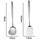 thumbnail image 2 of Juego de 2 herramientas para wok resistentes al calor: utensilios de cocina y accesorios para wok de acero inoxidable de alta calidad, 2 of 5