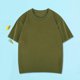 thumbnail image 4 of Blusas y camisas de manga corta con cuello redondo para niños, de verano, de color liso, para deportes de ocio, blusas de manga corta con cuello redondo para niñas, top de poliéster, 4 of 7