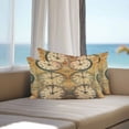 thumbnail image 2 of Retro Clocks Outdoor Pillow Covers Pack of 2 Hand Painted Vintage Waterproof Throw Pillow Covers Decorative Cushion Cases for Patio Garden Tent Balcony Couch 20x12 inch, 2 of 8