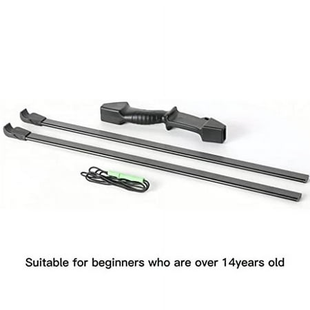 Huntingdoor Archery Bow Set Archery Bow and Arrows for Teenagers 45inch 15Lbs Takedown Recurve Bow with 3 Fiberglass Targeting Arrows and 3 Suction Cup Arrows Teens LH RH
