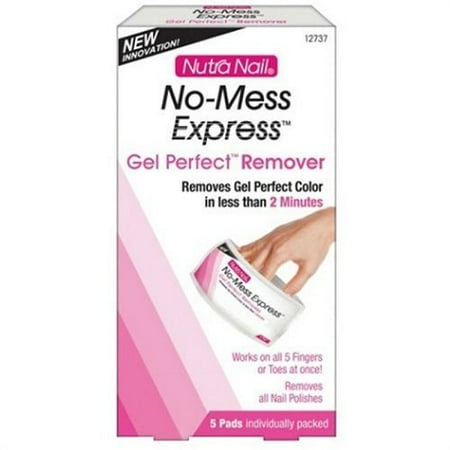 - Nutranail Gel Perfect No-Mess Express Gel Remover (2 Pack), Removes gel perfect color in less than 2 minutes By Nutra Nail