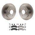 thumbnail image 1 of Transit Auto Rear Disc Brake Rotors and Semi-Metallic Pads Kit for Car GMC Savana 2500 Chevrolet Express K8A-106136, 1 of 11