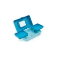 thumbnail image 3 of Caboodles Pretty In Petite Forever Fun Cosmetic Case, Turquoise over Sky, 3 of 3