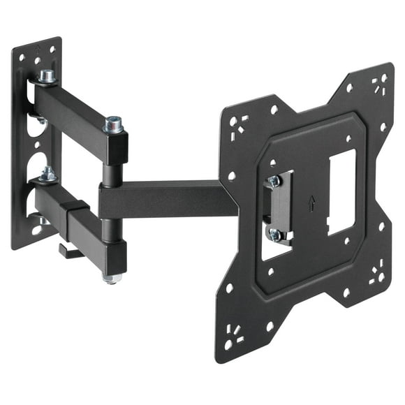 Full Motion TV Wall Mount for 23-43 Inch Flat or Curved Screen Hold up to 66lbs and VESA 200*200mm