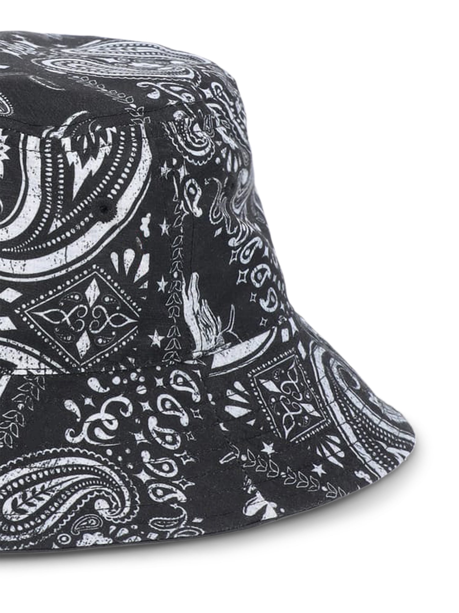 No Boundaries Reversible Bucket Hat with UPF 50+, Men's, Black Soot