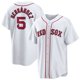 thumbnail image 1 of Nueva Camiseta De Béisbol Cardigan Red Sox Baseball #5 Hernandez Summer Sportswear White-L(44), 1 of 2