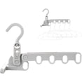 thumbnail image 1 of 2pz Ganchos Plegables Ropa Percha Compacta Para Viajar, 1 of 9