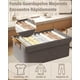 thumbnail image 4 of Juego de 3 Caja de Almacenamiento de Tela con Tapa, Organizadores de Armario y Cubos de Almacenaje Apilables y Abatibles con Asas y Ventana y Estructura Acero,Contenedor de Ropa para Ropa, 4 of 9