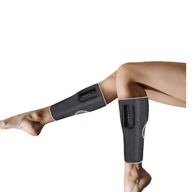 Tignapoo Masseur de Jambes Sans Fil Intelligent avec 3 Niveaux de Chaleur et Compression d'Air pour la Relaxation Musculaire, Design Rechargeable USB Portable, Cadeau Idéal pour Voyage et Usage Domestique