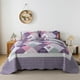 thumbnail image 3 of Honeilife Juego De Ropa De Cama Queen – Juego De Edredón De Microfibra De 3 Piezas, Colchas Ligeras, Colchas Reversibles, Funda De Cama Retro, Juego De Cama Floral, Edredones Para Todas Las Estaciones, 3 of 5