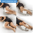 thumbnail image 4 of ComfiLife Orthopedic Knee Pillow  Memory Foam Support for Sciatica Back Hips Knees, 4 of 8