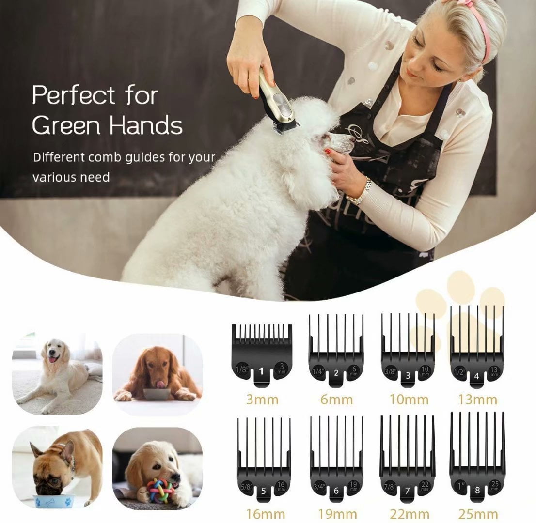 omorc professional pet hair clipper kit
