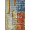 thumbnail image 3 of Unique Loom Outdoor Modern Collection Area Rug - Baja (5' 3" x 8' Rectangle Multi/Beige), 3 of 7