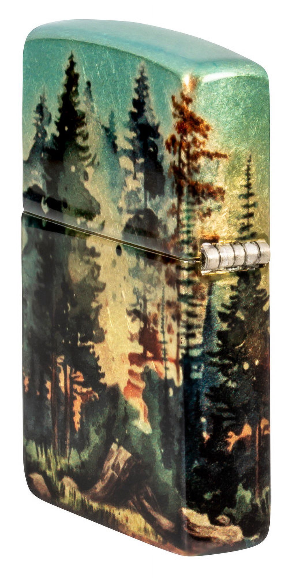 Zippo Off the Grid Design 540 Tumbled Brass Pocket Lighter