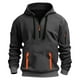 thumbnail image 2 of pstuiky manga larga de hombre, Sudadera deportiva informal con capucha y mangas largas para hombre Tops de hombre l, 2 of 6