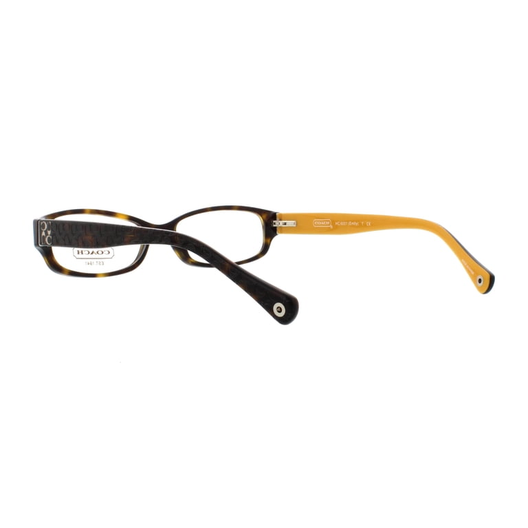 Coach Eyeglasses HC 6001 5055 Dark Tortoise - Premium  display picture 3