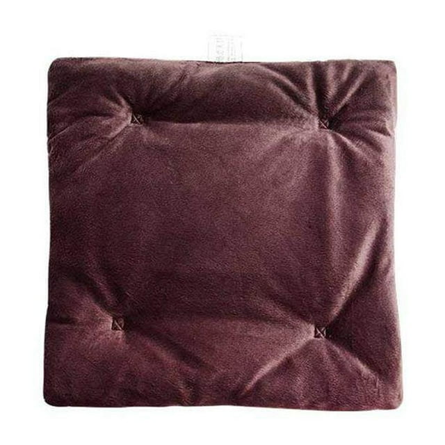 Coussin Chauffant Électrique Cadeau d'Hiver Coussin Chauffant Électrique pour Temps Froid Housse de Coussin de Chaise USB Réutilisable Lavable pour Maison Bureau Café