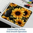 thumbnail image 6 of Sunflower Mousepad 8.3x9.8 Inch Square Non-Slip Rubber Bottom Printed Desk Mat - Suitable for Office and Gaming, 6 of 6