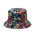 thumbnail image 1 of Mode Adulte Impression Parasol Chapeau Pêcheur Chapeau Bassin Chapeau Seau Extérieur, 1 of 6