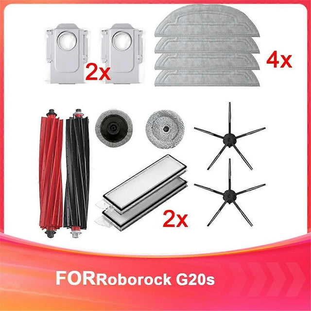 For Roborock G20s Robot Vacuum Cleaner Accessories Replacement Kit Replacement Supplies