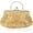 Gold, variant on Simcat Beaded Sequin Flower Evening Purse Large Clutch Bag