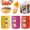 orange + pink + yellow, variant on Stainless Steel Egg Opener, Smart Easy Egg Opener for Cracking Raw Eggs, Eggs Shell Breaker in Paper Box Packaging, Opens Egging with Ease, Kitchen Convenience Gadget