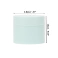 thumbnail image 4 of Ofertas Únicas 1 Pc Caja de Crema Refillable Frosted de Doble Capa para Viajes Camping al Aire Libre Gimnasio Azul-20g/0.71oz, 4 of 6