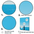 thumbnail image 3 of Designart "Minimalist Silent Seagull Skyline" Coastal Floater Framed Canvas Wall Art, 3 of 5