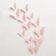 thumbnail image 1 of Affordablo 2025 Peel And Stick Tile Decals Clearance 3D Three Dimensionals Hollow Pearl Paper Simulation Butterfly Wall Sticker, 1 of 3