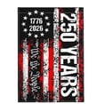 thumbnail image 2 of 250 Years Commemorative Garden Flag, Single - Sided Decorative Flag For Outdoor Garden Yard Decor, 1776 - 2026 Us Anniversary Flag With Patriotic Design, 2 of 6