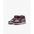 thumbnail image 5 of Jordan 1 Mid Little Kid Sneaker Cherrywood Red / Cement Grey / White DQ8424-615 Size 12.5 US, 5 of 8