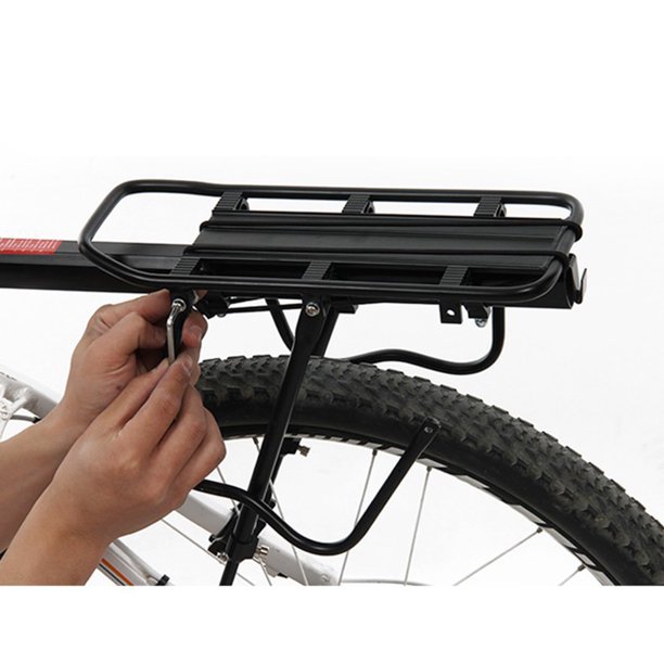 Bicycle Rear Basket Bicycle Bike Alloy Rear Rack Cargo Carrier Rack