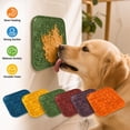 thumbnail image 2 of Dog Lick Mat with Suction Cups, 7.8 in Food - Grade Silicone Slow Feeder Pad for Dogs and Cats, Bathing Grooming Treat Distraction, 2 of 8