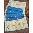 thumbnail image 2 of AlchemicLiving Firozai Woven Paithani Banarasi Silk Dupatta/Chunni for Women Floral Print Zari Dupatta for Girls Size: 1M x 2.3M, 2 of 2