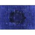 thumbnail image 1 of Ahgly Company Indoor Rectangle Persian Blue Bohemian Area Rugs, 6' x 9', 1 of 4