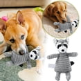 thumbnail image 1 of Juguetes Masticables Duraderos Para Perros Que Muerden Con Fuerza. Juguete Masticable Suave Con Forma De Mapache Para Cachorros. Para Jugar En Interiores Y Exteriores. Para Morder., 1 of 5