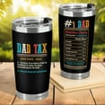 thumbnail image 3 of Gifts for Dad, Dad Tumbler with Lid Stainless Steel, Dad Travel Coffee Mug, Dad Drinking Cup, Father Day Gifts, 3 of 6