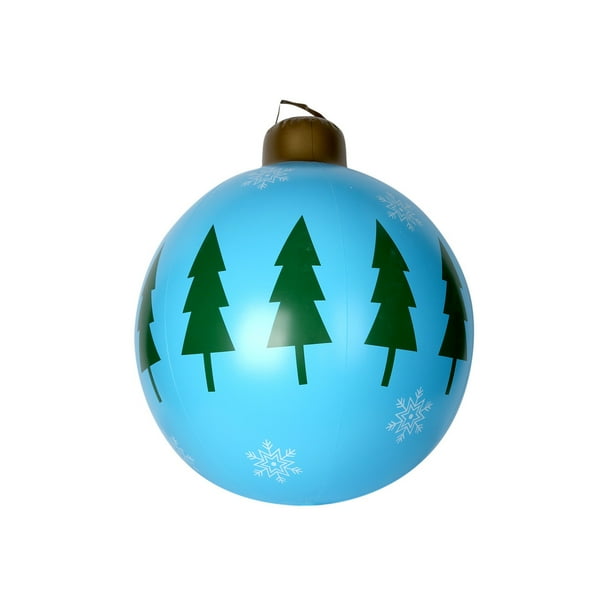 Aihimol 24" Outdoor Christmas Giant PVC Inflatable Christmas Ball