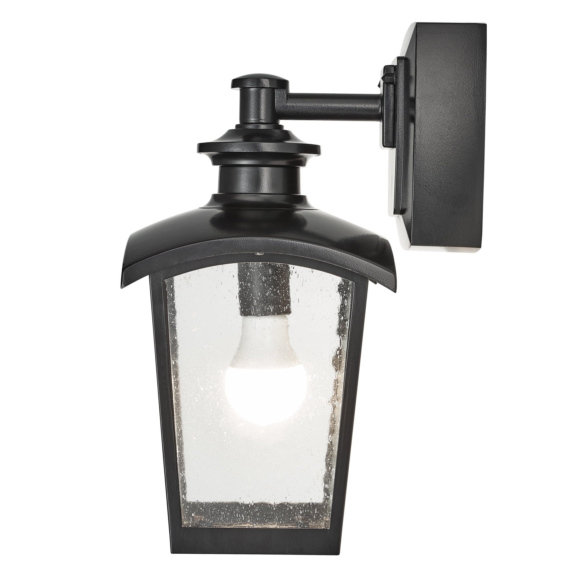 Shaker Style Zinc Finish Electric Lanterns - a Pair