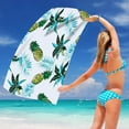 thumbnail image 4 of Suncoda Beach Towel, Microfiber Beach Towel Super Lightweight Colorful Bath Towel Sandproof Beach Blanket Multi-Purpose Towel For Travel Swimming Pool 30x60 Inch, 4 of 6