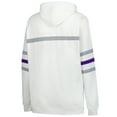thumbnail image 3 of Women's Mitchell & Ness White Minnesota Vikings Plus Size Head Coach Throwback Pullover Hoodie, 3 of 3