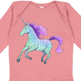 thumbnail image 4 of Inktastic Crystal Unicorn Boys or Girls Long Sleeve Baby Bodysuit, 4 of 5