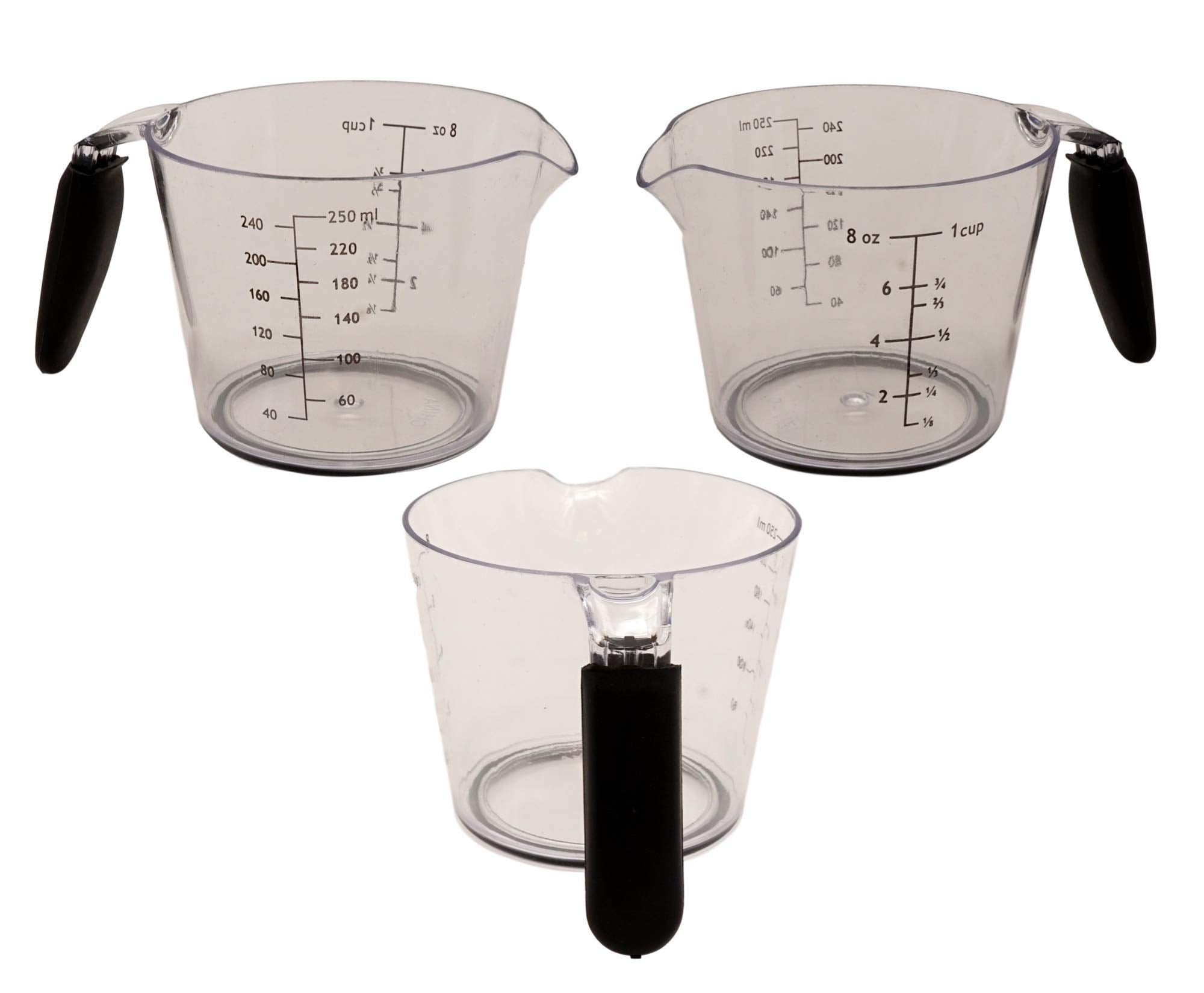 MEASURING CUP PLASTIC ONE CUP SOFTGRIP HANDLE B&C LABEL