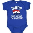 thumbnail image 3 of Inktastic Dutch Gift Pride Netherlands Flag Boys or Girls Baby Bodysuit, 3 of 5
