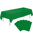thumbnail image 1 of Mantel de plástico Tujol Green, 6 unidades, 137 x 274 cm, rectangular, 1 of 7