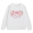 thumbnail image 4 of Byoo Toddler Girls Graphic Hoodie Bow Print Hooded Sweatshirt Long Sleeves Pullover Top, 4 of 4